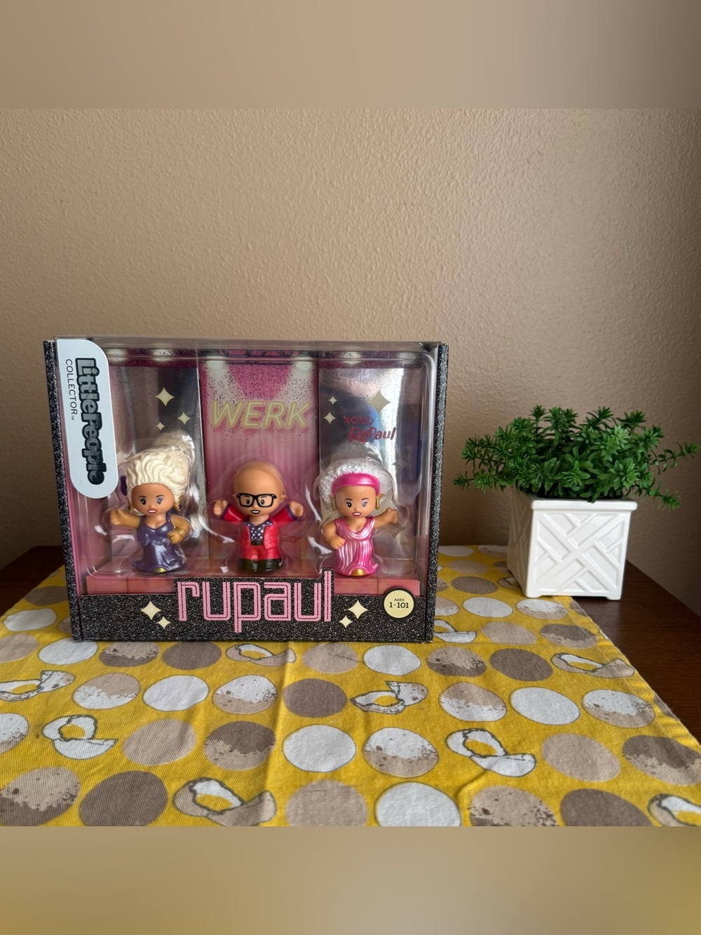 Little People new in box RuPaul set of 3